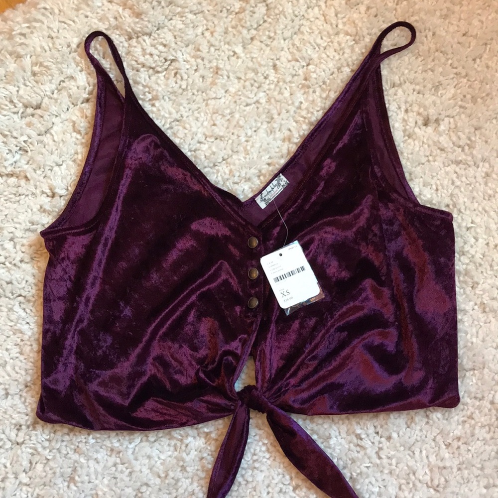 Free People Cropped Tank
